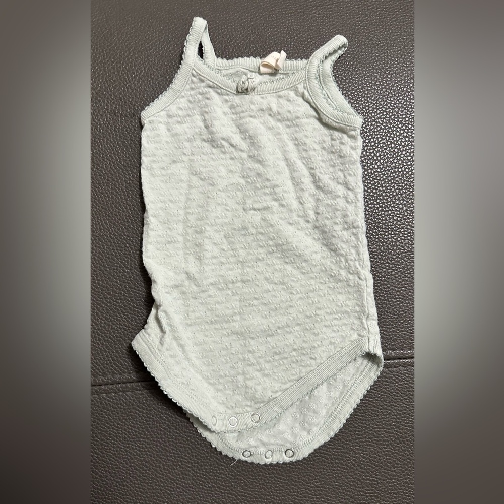 Quincy Mae sleeveless onesie